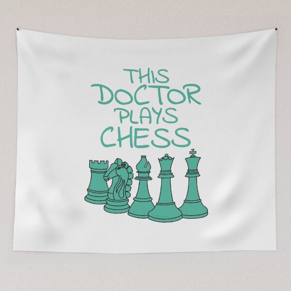 Item preview, This Doctor Plays Chess designed and sold by doodlerob.