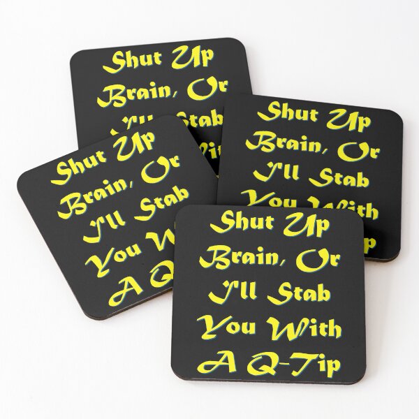 Item preview, Shut Up Brain designed and sold by O-Time.