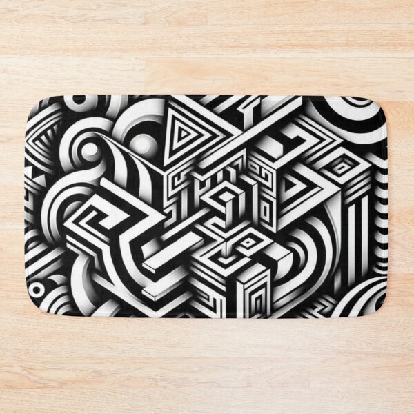 Item preview, Complex Illusion Pattern designed and sold by ArtemisDesignAI.