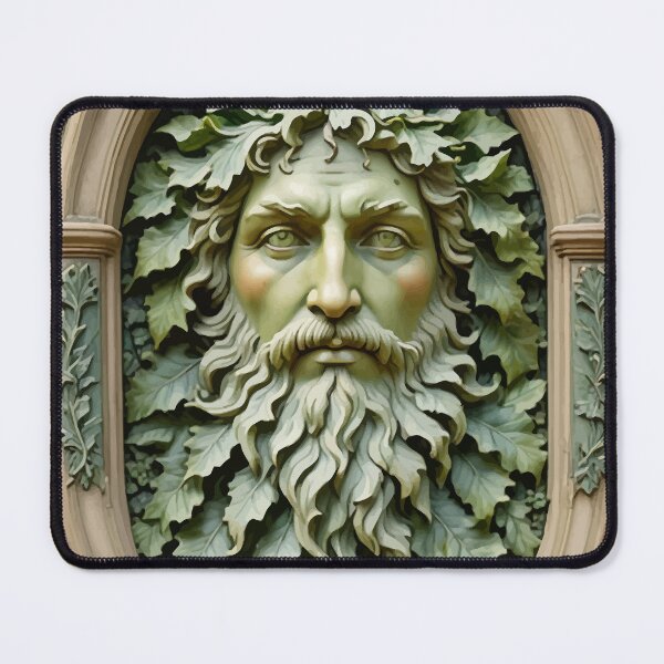 Item preview, The Green Man in Stone designed and sold by NouveauAge.
