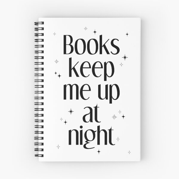 Item preview, Los libros me mantienen despierto por la noche designed and sold by NextPageDesigns.