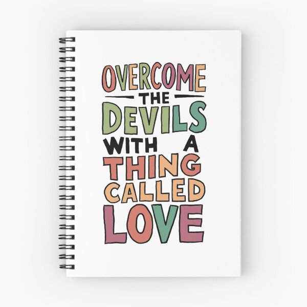 Item preview, Overcome the devils with a thing called love designed and sold by 123ks.
