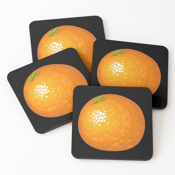 Item preview, Orange Pattern with Black Background designed and sold by MaedK.