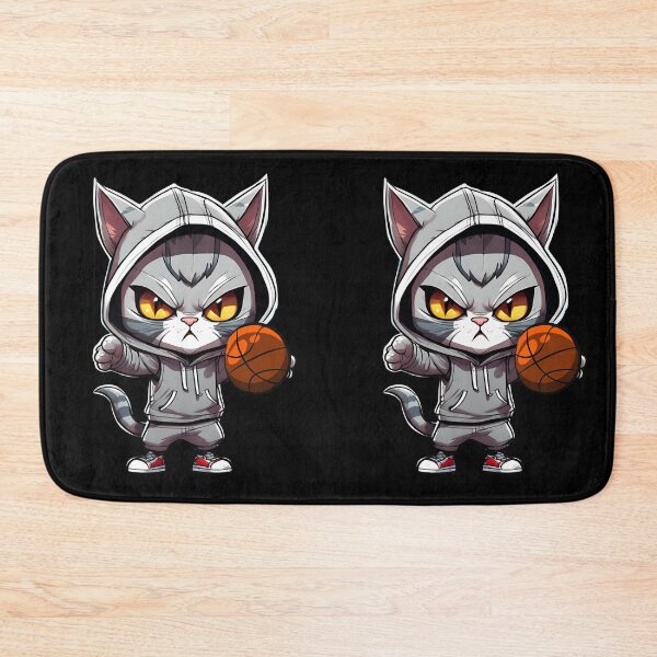 Item preview, Cat wearing a cool hoodie playing basketball designed and sold by DestinyComplex.