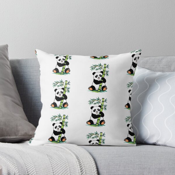 Item preview, Panda holding Bamboo designed and sold by BlissfulBlossom.