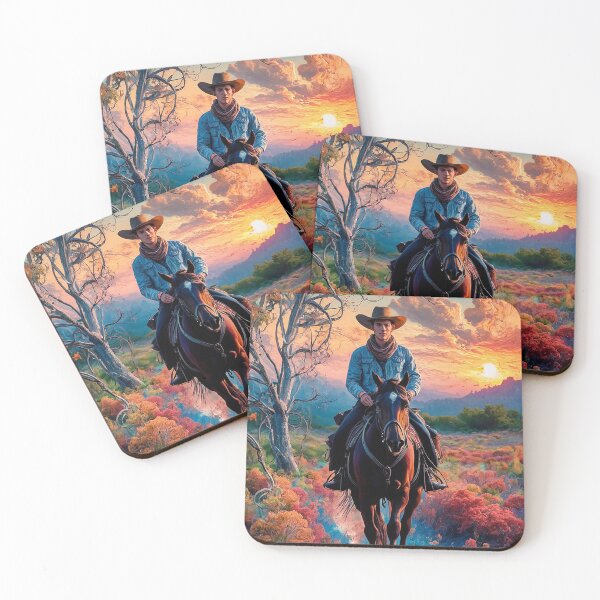 Item preview, An American cowboy digital art  designed and sold by metebf.