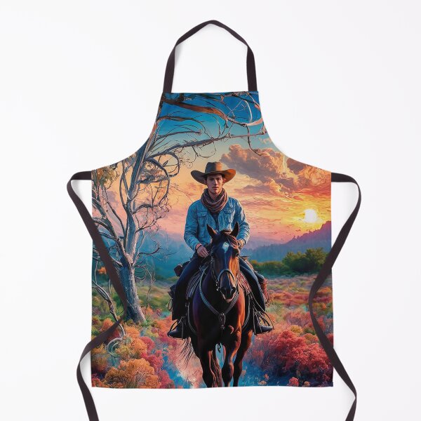 Item preview, An American cowboy digital art designed and sold by metebf.