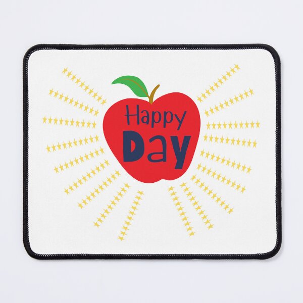 Item preview, Happy Day Apple designed and sold by thankluckystars.