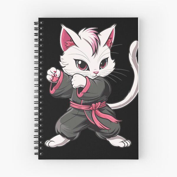 Item preview, Karate Taekwondo Funny Cat Jiu Jitsu Women Girls MMA designed and sold by BlueBerry-Pengu.
