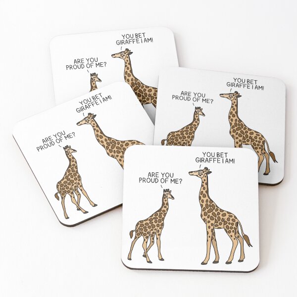 Item preview, YOU BET GIRAFFE I AM! designed and sold by chicorycreative.