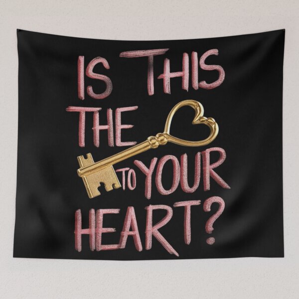 Item preview, Is this the Key to your heart? designed and sold by 123ks.
