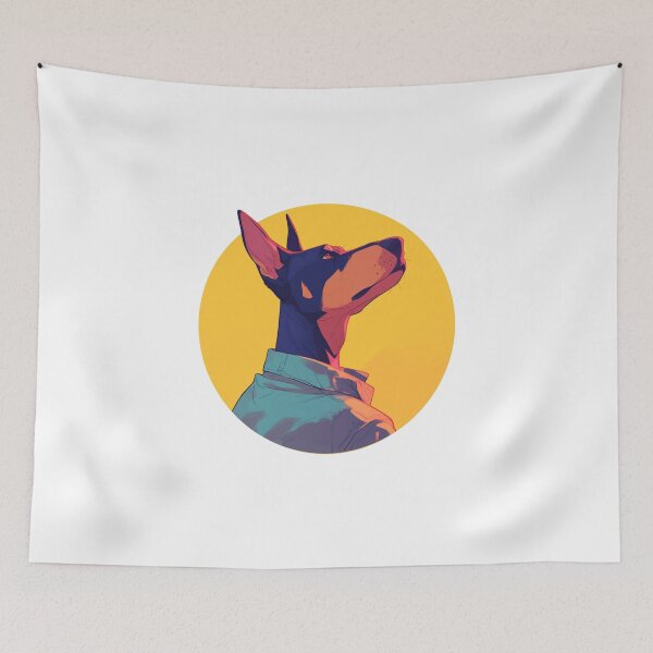 Item preview, Doberman Owner // Aesthetic Doberman // Aesthetic Dog // Animal Art // Beautiful Dog Art // Animal Cute Art  designed and sold by SMARTKIT  DESIGNAGENCY.