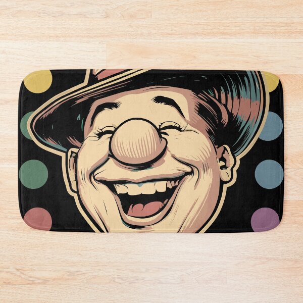 Item preview, Retro Clown Enjoy the Ride Quote designed and sold by Quirky Shirts.