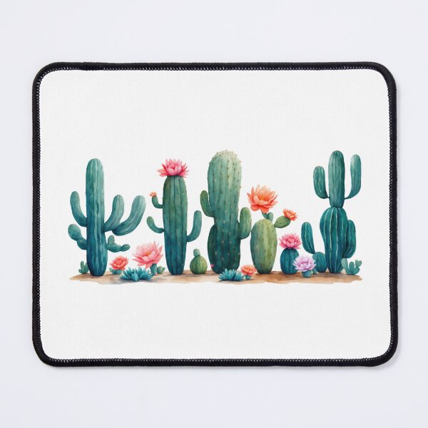 Item preview, Cute Cactus and flower designed and sold by RoseAIArtRhythm.
