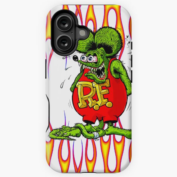 Item preview, the rat fink with flames designed and sold by hotrodspirit.