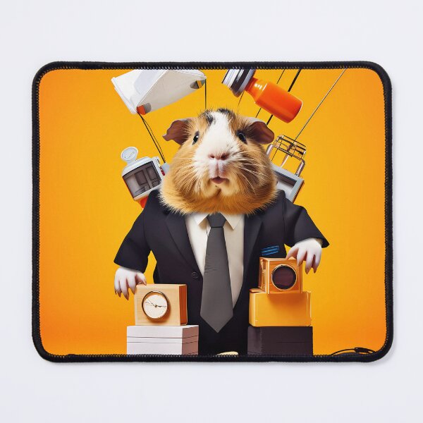 Item preview, “Stressed Guinea Pig in a Business Suit” designed and sold by Art-Vortex-fr.