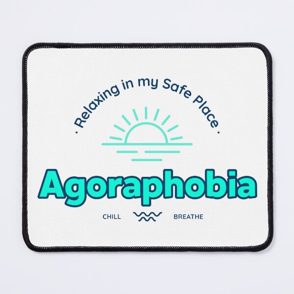 Item preview, Agoraphobia - Relaxing In My Safe Place designed and sold by Whackadoodletee.