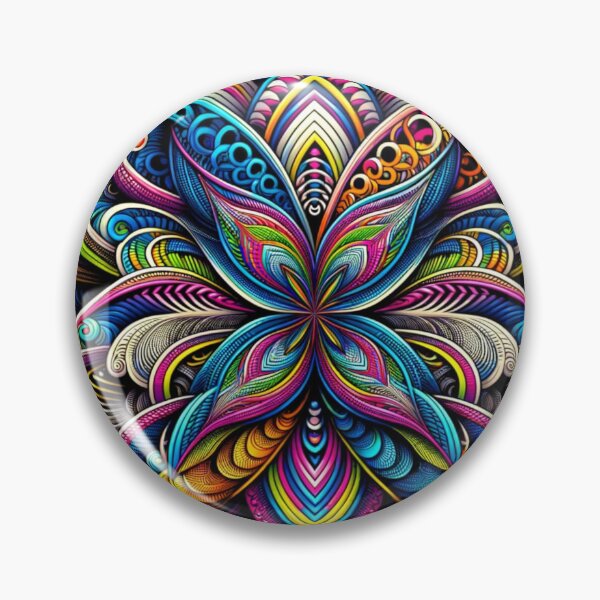 Item preview, Complex multicolor optical illusion designed and sold by ArtemisDesignAI.
