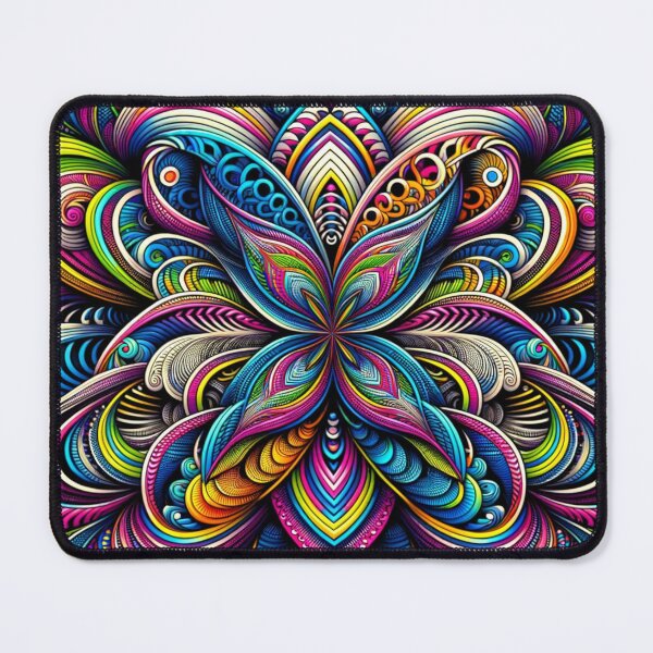 Item preview, Complex multicolor optical illusion designed and sold by ArtemisDesignAI.