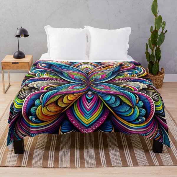 Item preview, Complex multicolor optical illusion designed and sold by ArtemisDesignAI.