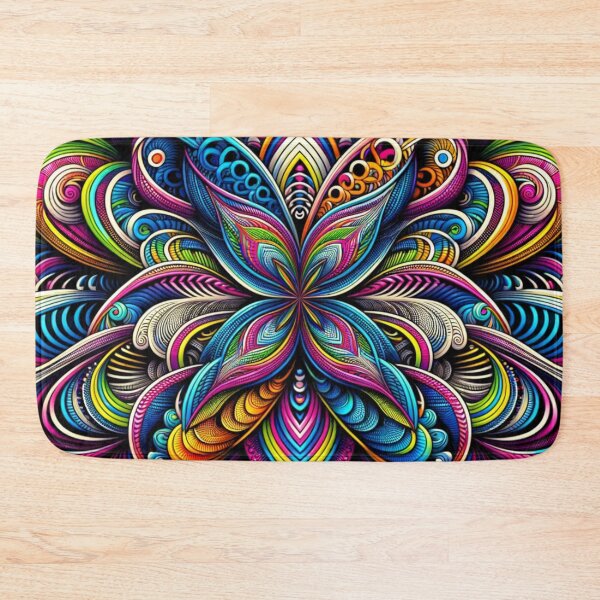 Item preview, Complex multicolor optical illusion designed and sold by ArtemisDesignAI.