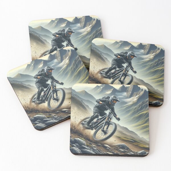 Item preview, MTB Mountain Biking Rider Passionate Gift for Mountain Bikers designed and sold by Grindcorer.