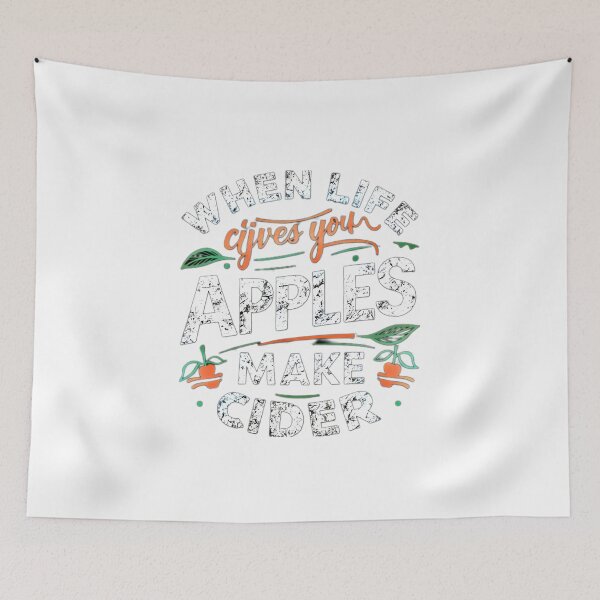 Item preview, When life gives you apple, make cider  designed and sold by BlissfulBlossom.