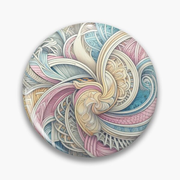Item preview, Pastel tones optical illusion designed and sold by ArtemisDesignAI.