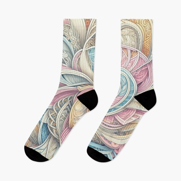 Item preview, Pastel tones optical illusion designed and sold by ArtemisDesignAI.