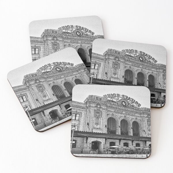 Item preview, Denver Union Station Sketched In B&W designed and sold by KirtTisdale.