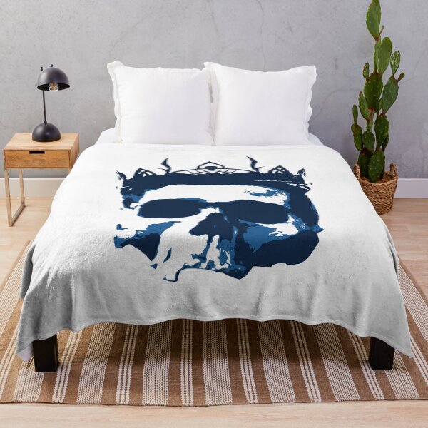 Item preview, Royal skull blue designed and sold by CaraVendetta.