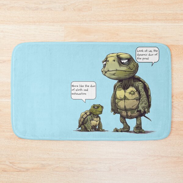 Item preview, Sleepy Turtles: A Day in the Pond designed and sold by PurpleMoss.