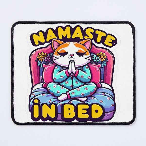Item preview, Namaste In Bed Cat designed and sold by RKW-Creations.