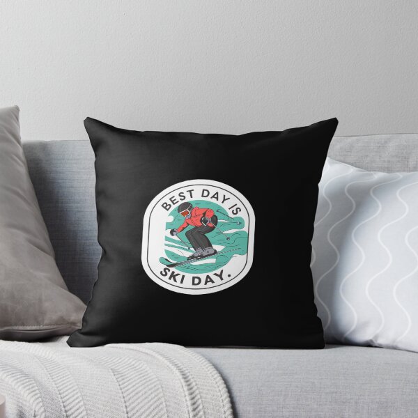 Item preview, Best skiing day sticker designed and sold by AlbertooM.