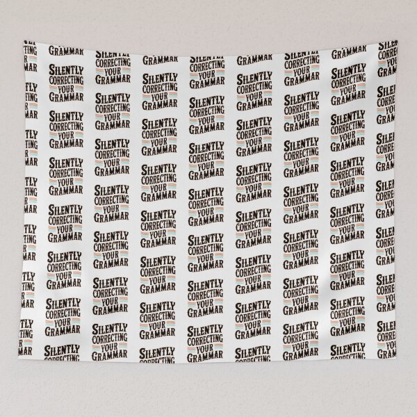 Item preview, Silently correcting your grammar  designed and sold by BlissfulBlossom.