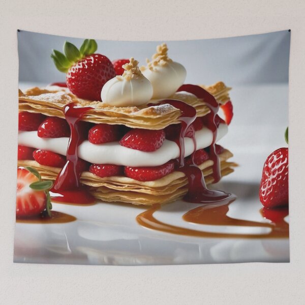 Item preview, Strawberry dessert designed and sold by ArtfullMinds.
