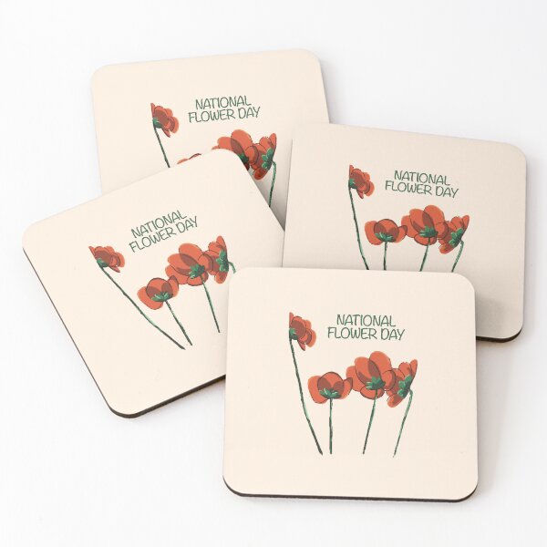 Item preview, National Flower Day Holiday  designed and sold by Fransyn.