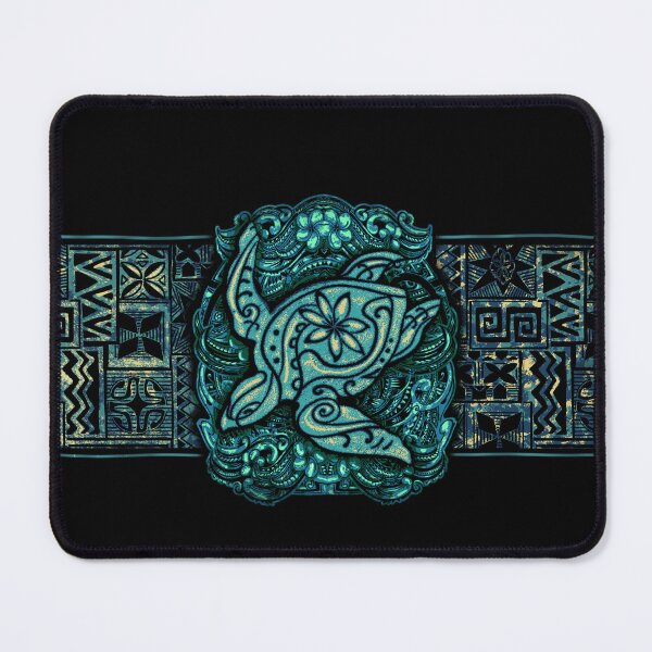 Item preview, Retro Hawaiian Tribal Turtle DIve Shirt Design 033 designed and sold by sunnthreads.