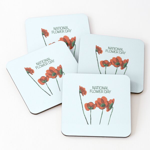 Item preview, National Flower Day Holiday  designed and sold by Fransyn.