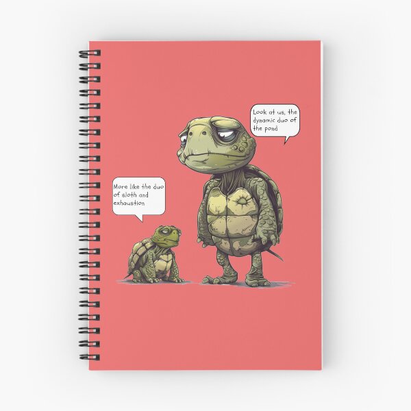 Item preview, Sleepy Turtles: A Day in the Pond designed and sold by PurpleMoss.