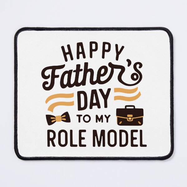 Item preview, Happy Father's Day Role Model: Bow Tie and Briefcase Gift Art designed and sold by HahaHandlesHub.