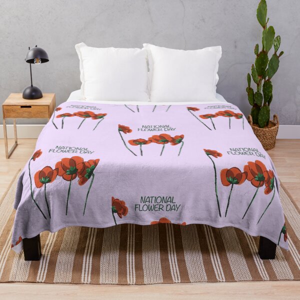 Item preview, National Flower Day Holiday designed and sold by Fransyn.