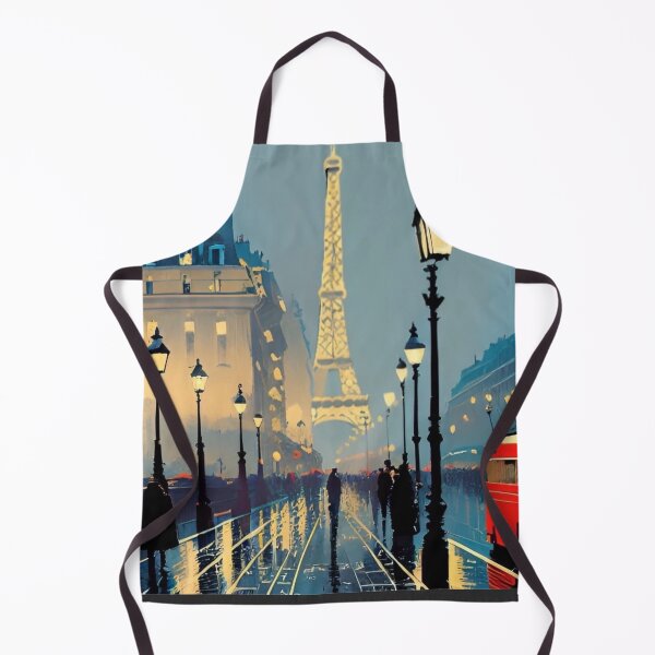 Item preview, “Paris Nocturne: Watercolor Night Tapestry of Timeless Beauty”…Art By Carraann designed and sold by CARRAANN.
