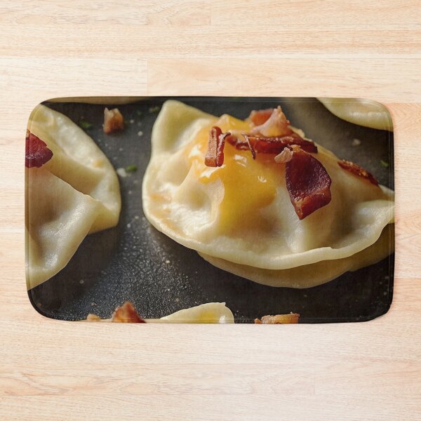 Item preview, Perogies de queso cheddar y tocino designed and sold by ArtfullMinds.