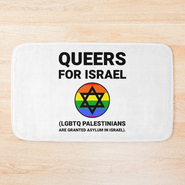 Item preview, Queers for Israel  designed and sold by Rachel the Artist .