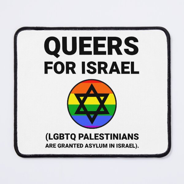 Item preview, Queers for Israel designed and sold by Rachel the Artist .