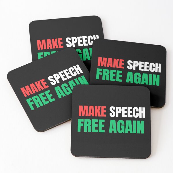 Item preview, Make Speech Free Again designed and sold by ANNINOART ⭐⭐⭐⭐⭐.
