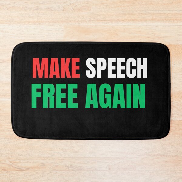 Item preview, Make Speech Free Again designed and sold by ANNINOART ⭐⭐⭐⭐⭐.