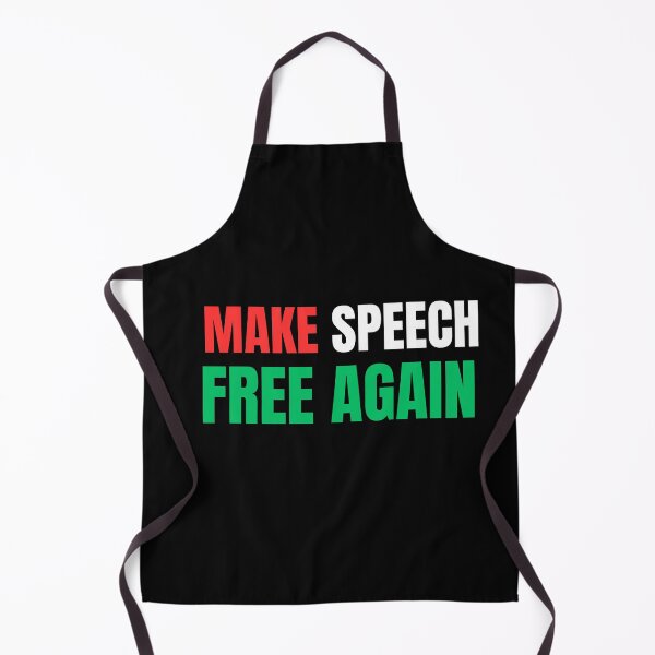 Item preview, Make Speech Free Again designed and sold by ANNINOART ⭐⭐⭐⭐⭐.