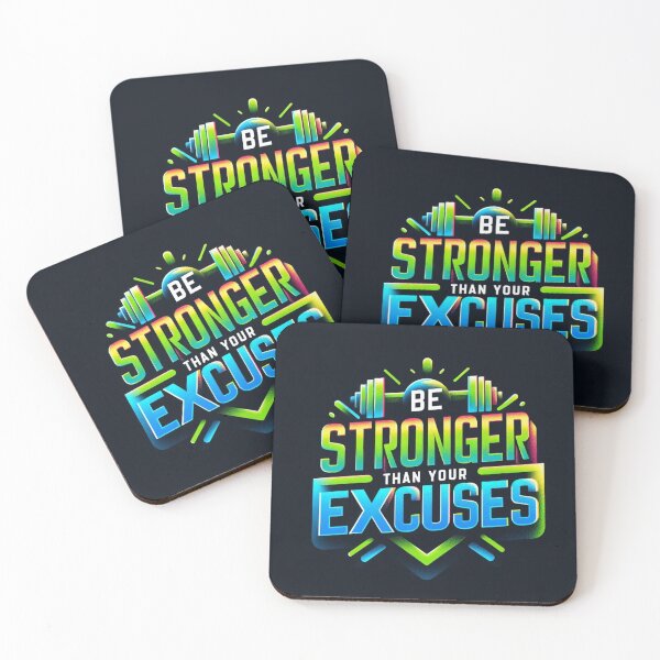 Item preview, Be stronger than your excuses designed and sold by korky333.